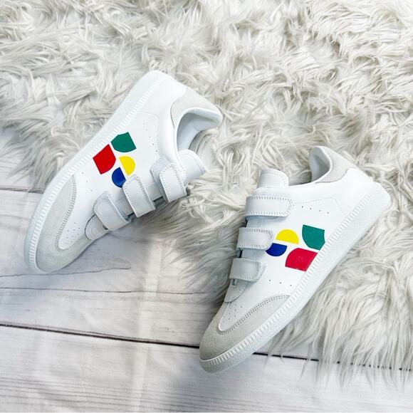 Isabel Marant Beth‎ Velcro Sneakers Size 41 - Picture 4 of 9